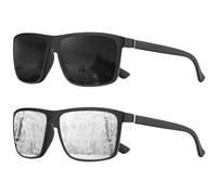 Perfectmiaoxuan Polarized sunglasses for men/women; Vintage/classic/elegant light frame; HD pilot lenses; Golf/driving/fishing/travel Eyewear