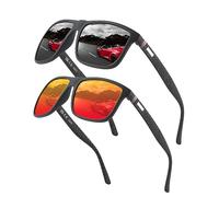 Perfectmiaoxuan Polarized sunglasses for men/women; Vintage/classic/elegant light frame; HD pilot lenses; Golf/driving/fishing/travel Eyewear