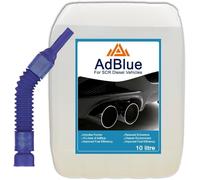 PERFECTONISH 10L AdBlue with Funnel for All SCR Diesel Vehicles - Premium Ad Blue Solution Reduces Emissions, Improves Fuel Efficiency, and Protects Engine Performance