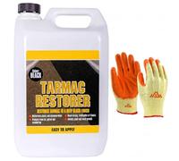 PERFECTONISH Tarmac Restorer Protective Gloves- 5 Litres Tarmac Paint for Driveways Restore a Finish With Fast Drying Application Protections Against Spills and Plant Growth(1)