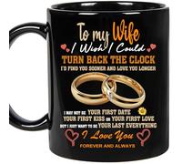 PerfectoStore Wife Mug, I wish I could TURN BACK THE CLOCK - Christmas presents gifts Idea for her, birthday gifts, Best wedding anniversary for Women Coffee Mug
