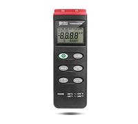 PerfectPrime TC0301, 2-Ch Thermocouple Thermometer K Type, USB Output to PC for Datalog and Monitoring