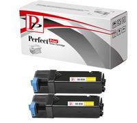 PerfectPrint 2 Yellow Compatible Toner Cartridges For Dell Printer 1320 1320c 1320cn