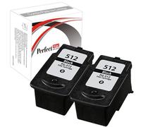 PerfectPrint Compatible Ink Cartridge for Canon Printer Pixma iP2700 iP2702 MP240 MP250 MP260 MP270 MP272 MP280 MP330 MP480 MP490 MP492 MP495 MP499 MX320 MX330 iP2700 iP2702 PG-512 (Black, 2-Pack)