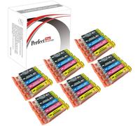 PerfectPrint Compatible Ink Cartridge Replacement for Canon Pixma iP7200 iP7250 iP8750 iX6850 MG5450 MG5550 MG5650 MG6350 MG6450 MG6600 MG6650 MG7150 MG7550 MX725 MX925 550/551 XL (BK/C/M/Y, 30-pack)
