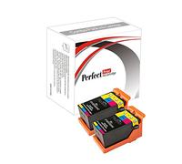 PerfectPrint Compatible Ink Cartridge Replacement for Dell V313 V313W V515W P513W P713W V715W 21 (Tri-Colour, 2-pack)