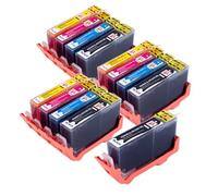 PerfectPrint Compatible Ink Cartridge Replacement for HP B109a B109n B109d B109f B110a B110c B110e B111 B210a B210c B211 C410 C410b C309a C309n C309g C310a 364XL (Black/Cyan/Magenta/Yellow, 13-pack)
