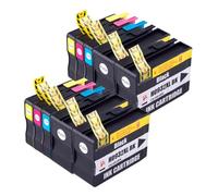 PerfectPrint Compatible Ink Cartridge Replacement for HP Officejet 6100 6600 6700 7110 7510 7610 7612 932XL 933XL (Black/Cyan/Magenta/Yellow, 10-Pack)