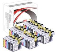 PerfectPrint Compatible Ink Cartridges Replacement for Brother DCP-J4120DW DCP-J562DW MFC-J4420DW MFC-J4620DW MFC-J4625DW MFC-J480DW MFC-J5320DW MFC-J5620DW MFC-J5625DW LC223(BK/C/M/Y, 25-pack)