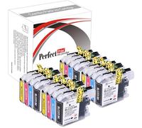 PerfectPrint Compatible Ink Cartridges Replacement for Brother DCP-J4120DW DCP-J562DW MFC-J4420DW MFC-J4620DW MFC-J4625DW LC223(BK/C/M/Y, 16-Pack)
