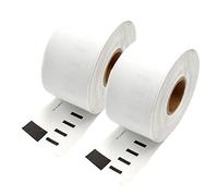 PerfectPrint Compatible Label Roll Replacement for Dymo LabelWriter LW310, LW320, LW330, LW400, LW450, Twin, Duo, 4XL A99010 (S0722370) 28x89mm (White, 2-Pack)