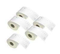 PerfectPrint Compatible Label Roll Replacement for Dymo LabelWriter LW320, LW330, LW400, LW450, Twin, Duo, 4XL A99014 (S0722430) 54x101mm (White, 5-Pack)