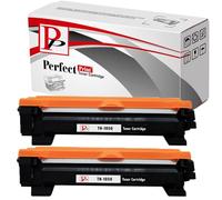PerfectPrint Compatible Toner Cartridge Replacement for Brother DCP-1510 1512 HL-1110 1112 MFC-1810 TN1050 (Black, 2-pack)