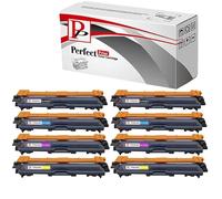 PerfectPrint Compatible Toner Cartridge Replacement for Brother DCP-9020CDW HL-3140CW 3150CDW 3170CDW MFC-9140CDN 9330CDW 9340CDW TN241 TN245 (Black/Cyan/Magenta/Yellow, 8-pack)