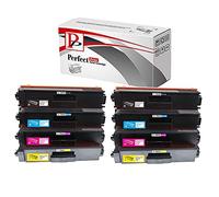 PerfectPrint Compatible Toner Cartridge Replacement for Brother HL-4140 4140 4150CN H4150CDN H4570CDW MFC-946DN 9560CDW TN315 / TN320 / TN325 (Black/Cyan/Magenta/Yellow, 8-pack)