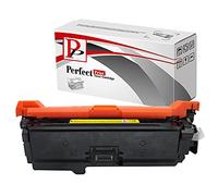 PerfectPrint Compatible Toner Cartridge Replacement for HP Colour Laserjet Pro 500 M551 M551n M551dn M551xh 507A CE402A (Yellow)