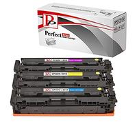 PerfectPrint Compatible Toner Cartridge Replacement for HP Colour LaserJet Pro M252dw M252n MFP M274n MFP M277dw MFP M277n CF401X/2X/3X (Cyan/Yellow/Magenta, 3-Pack)