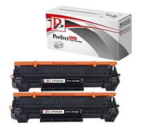 PerfectPrint Compatible Toner Cartridge Replacement for HP LaserJet Pro M15 M15a M15w M28a MFP M28a M28w MFP M28w M17a M17w CF244A (Black, 2-Pack)