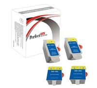 PerfectPrint Compatible Toner Cartridge Replacement for Kodak Easyshare ESP- 3 5 7 9 3250 3200 5000 5100 5200 5210 5250 5300 5500 7200 7250 9200 9250 10 (Black/Tri-colour, 4-pack)