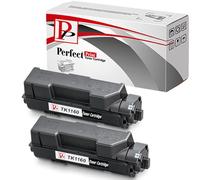 PerfectPrint Compatible Toner Cartridge Replacement for Kyocera ECOSYS P2040dn P2040dw TK1160 (Black, 2-Pack)