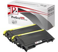 PerfectPrint Compatible Toner Replacement for Brother DCP-7010 DCP-7010L DCP-7020 DCP-7025 Fax-2820 Fax-2920 HL-2030 HL-2040 HL-2050 HL-2070 HL-2070N HL-2500 TN2000 (Black, 2-Pack)