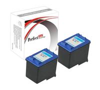 PerfectPrint Ink Cartridge For Printer, Compatible With HP PSC 1400 1401 1402 1403 1406 1408 1410 1410v 1410xi 1415 1417 Deskjet F4172 F4175 F4180 F4185 22XL(Colour, 2-Pack)