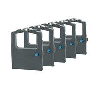 PerfectPrint Ink Ribbon For Printer, Compatible With OKI ML182, ML192, ML320, ML3320, ML280-9002303 (Black, 5-Pack)