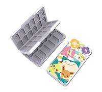 PERFECTSIGHT 48 Switch Game Card Case for Nintendo Switch 2 & OLED & Lite, Cute 48 Game Holder Cartridge Case for Game Cards and SD Cards, Kawaii Portable Compact Storage Case Box, Poke