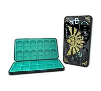 PERFECTSIGHT for Nintendo Switch Game Card Case with 24 Game Holder Slots and 48 SD Micro Slots for Switch/Lite/OLED, Cute Games Cartridge Storage Cases for Boys Girls (Black Kingdom)