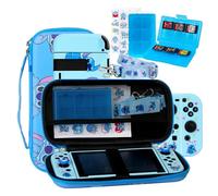 PERFECTSIGHT Switch Carrying Case for Nintendo Switch Console with 10 in 1 Bundle Accessories, Game Card Case, Swtich Thumb Grip Caps, Switch Protective Case Cover (ST Emotion)