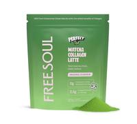 PerfectTed Collagen Matcha Powder | 2.5g Collagen Peptides | Ceremonial Grade Japanese Matcha Latte | 50g (10 servings)