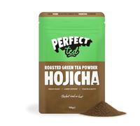 PerfectTed Hojicha Powder 100g | Japanese Roasted Green Tea Powder | Smooth & Nutty Low Caffeine Latte | 100 Servings | Vegan | Gluten-Free