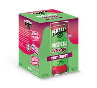 PerfectTed Matcha Energy Very Cherry 4 x 250 ml