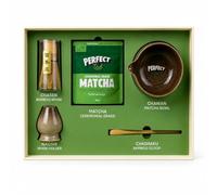 PerfectTed Matcha Set | Ceremonial Grade Matcha | Whisk, Bowl, Bamboo Scoop & Whisk Holder | Japanese Matcha