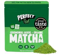 PerfectTed Organic Matcha Powder, Ceremonial Grade Japanese, 30g (30 Servings), Perfect for Lattes & Smoothies | Premium Matcha Fuel | with L-Theanine | Antioxidants | Vegan | Gluten-Free