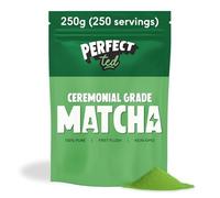PerfectTed Original Matcha Powder, Ceremonial Grade Japanese, 250g (250 Servings), Premium Stone-Ground Green Tea, Perfect for Lattes & Smoothies | with L-Theanine | Antioxidants | Vegan | Gluten-Free