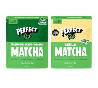 PerfectTed Original & Vanilla Matcha Bundle | 2 x Ceremonial Grade Matcha Powder | Natural Ingredients | Vegan | Gluten-Free