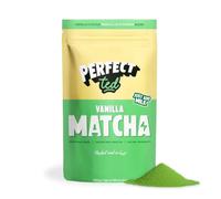 PerfectTed Vanilla Bean Matcha Powder, Ceremonial Grade Matcha, Bulk Pack, Perfect for Sweet Lattes & Smoothies | Premium Matcha Fuel | Vegan | Gluten-Free (250g, Vanilla)