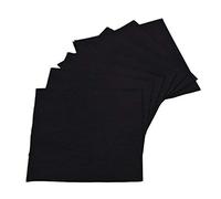 Perfectware 2Ply Black Paper Cocktail Beverage Napkins 1000ct