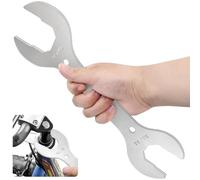PERFETSELL Bicycle Headset Spanner Bicycle Cone Spanner, 30/32/36/40mm | 4 Size, Hub Wrench, Carbon Steel Axle Hub Cone Wrench, Open End Pedal Spanner Repair Tool,Mountain Bike, Cycling, Double Open