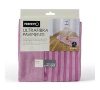 Perfetto Double-Face Microfiber Floor Cloth, Dimension- 50 X 60 Cm, Fabric, Avio/Cipria, One Size