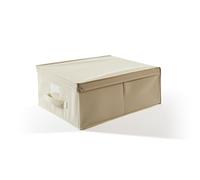 Perfetto TNT Custody Easybox Dimension- 36 x 48 x 19 Cm, Colour-Beige, Fabric, Ecru, One Size