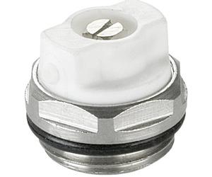 Perfexim 1/2Inch Bsp Manual Radiator Air Vent Bleed Plug Valve