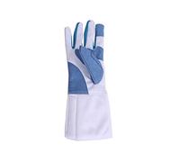 perfk 1 Piece Fencing Gloves for Adults And Kids Washable Left Or Right Hand Rubber Training Equipment Foil for Competition, Left Hand S