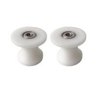perfk 2 Pieces U Type Groove Pulley Parts for Driving Mechanical Equipment Replacement Easy Installation Minimalist Guide Wheel