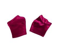 perfk 2Pcs Pole Dance Shoe Protectors Protection Covers Easy to Install Costume Accessories, Red S