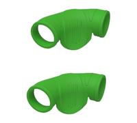 perfk 2x Baseball Thumb Guard Softball Accessory Lower Sting Improves Swing for All Levels ting Grip Finger Protector, Green