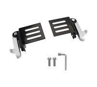 perfk 2x Electric Folding Pegs Non-Slip Footrest Parts Riding Outdoor Tools to Install Directly Replace Front Footrests, Style C