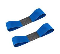 perfk 2x Golf Swing Training Aid, Posture Correction Band for Right And Left Hand, Portable Swing Correction Band, Arm for Golfers, blue