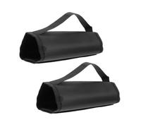 perfk 2x Hurdles Carrier Handles Holder Sleeves Speed Hurdles Carry Strap Carrying Wrap Grip for Basketball